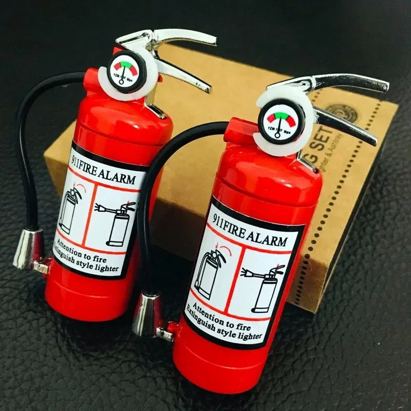 New Torch Lighter Metal Flash Light Free Fire Butane Gas Pipe Lighter Unusual Inflated Cigar Cigarette Lighter