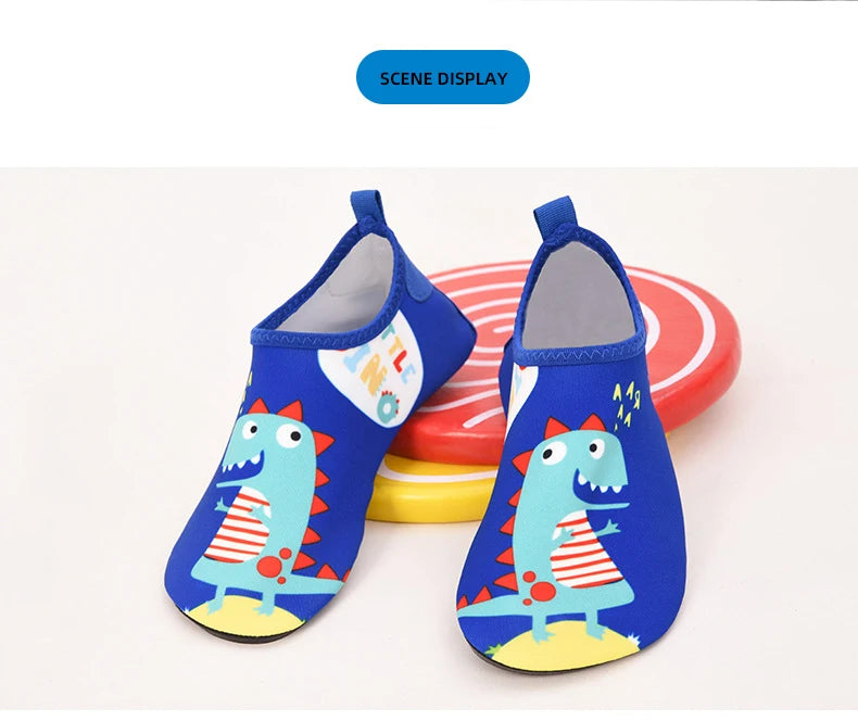 Summer Kids Swimming Beach Barefoot Water Shoes Children Light Portable  Wader Shoes Quick Dry Boys Girls Aqua Shoes