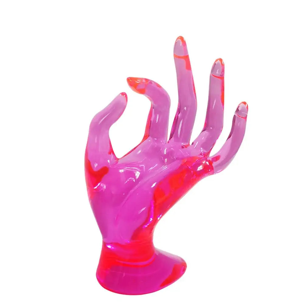 Hand Ring Holder Jewelry Display hand Holder Room Decor Aesthetic Bracelet Ring Stand Hand Model For Ring