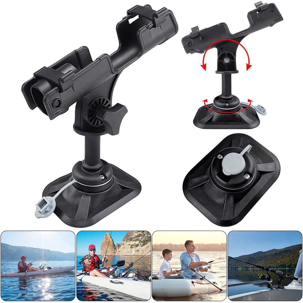 Kayak Fishing Rod Holder Fishing Rod Holder Bracket Removable Fishing Rod Holder Rack Portable Fishing Tackle Accessories