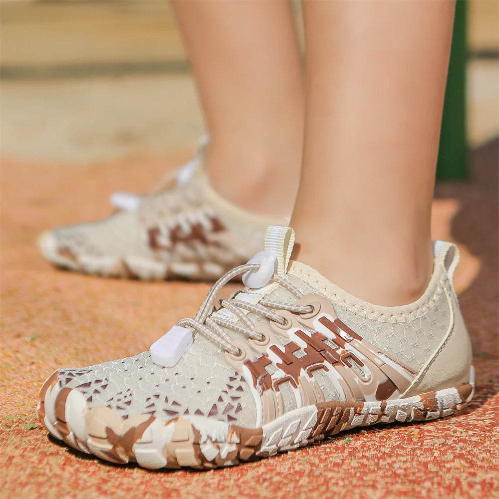 Water Shoes Kids Summer Beach Five Fingers Barefoot Swimming Aqua Shoes Colorful Seaside River Slippers Children Sneakers New