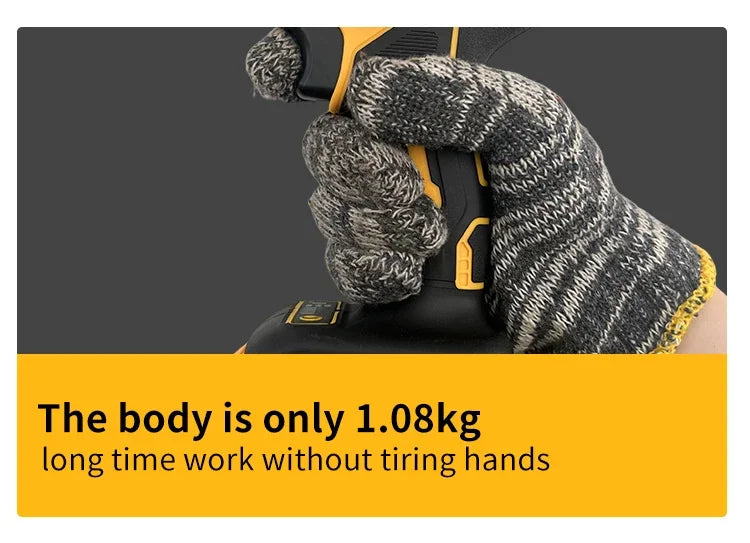 DEWALT 20V DCF922 Brushless Cordless Impact Wrench 406NM LED Light Variable Speed Rechargeable Electric Wrench Tool Only