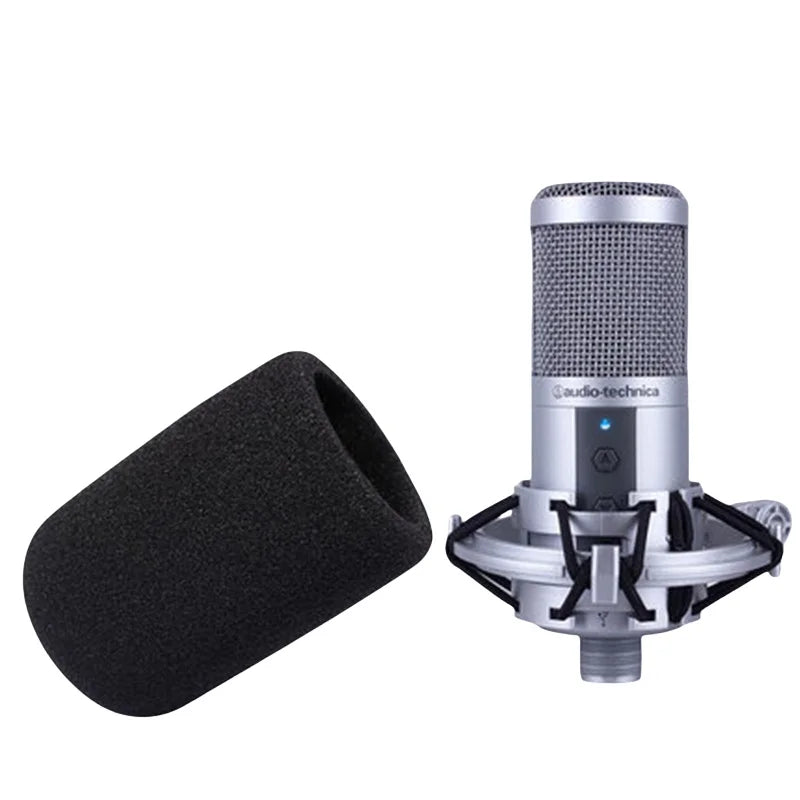 2PCS AT2020 Microphone Windscreen,Mic Windscreen Cover,Windproof Foam Pop Filter for Audio Technica AT2020 ATR2500 AT2035