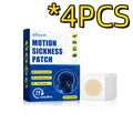 Herbal Motion Sickness Patch Effective Ease Carsick Airsick Suitable Travel Trip Comfortable Use Motion Sickness Relief Sticker