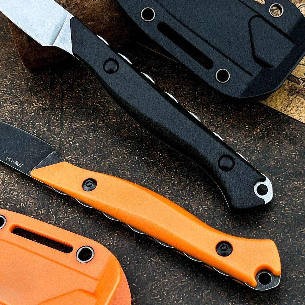 CPM-154 Steel Small Fixed Blade Knife 15700 Flyway with K-Type Sheath Outdoor Camping Fishing EDC Tool for Men's Gift