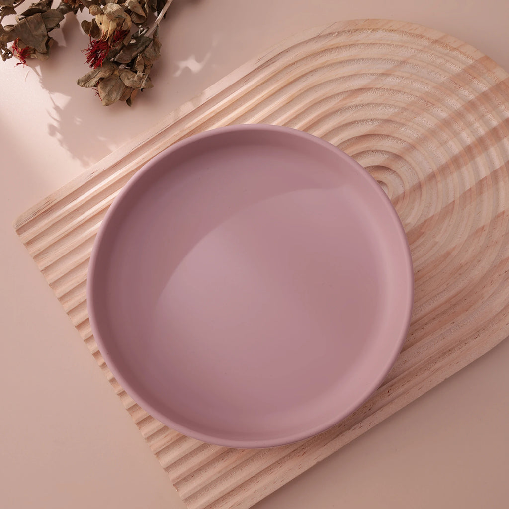 Plato de Silicona Antideslizante Color Kids para Bebé | Sin BPA | Alimentación 🍼