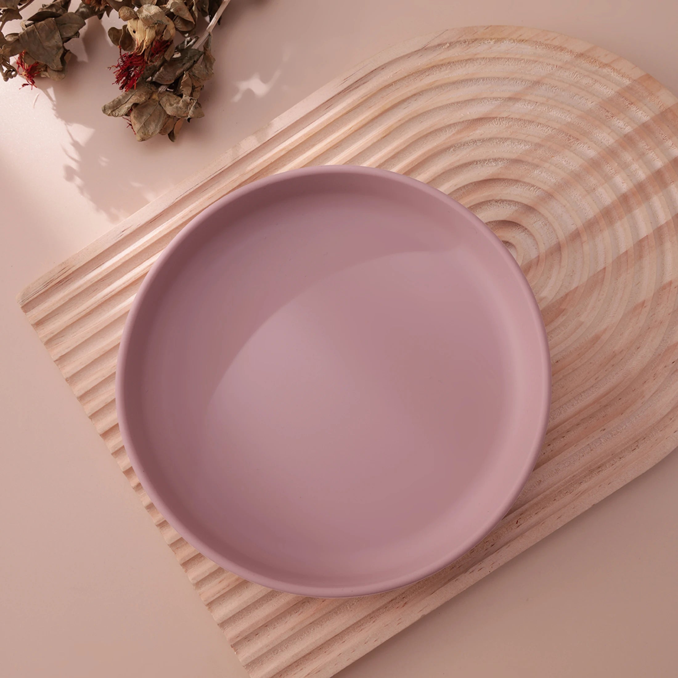 Plato de Silicona Antideslizante Color Kids para Bebé | Sin BPA | Alimentación 🍼