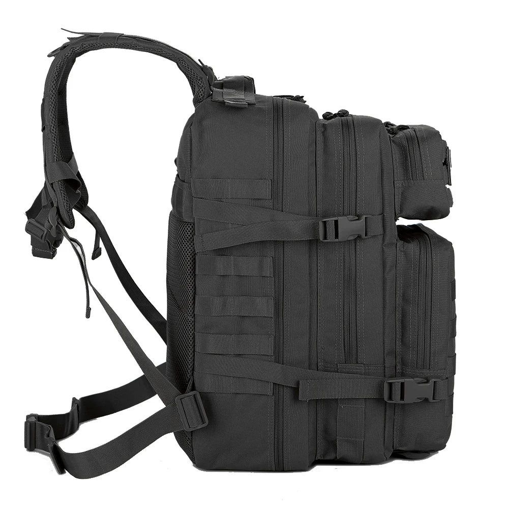 Tactical Backpacks Outdoor 45L Large Capacity Man 3 Days Molle Hking Bags For Outdoor Trekking Camping Backpack