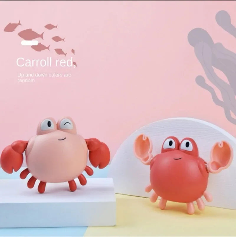 Bath Toys Cute Swimming Clown Fish Bath Toy for Toddlers Floating Wind Up Toys for Boy Girl New Born Baby Bathtub Toddler Toys
