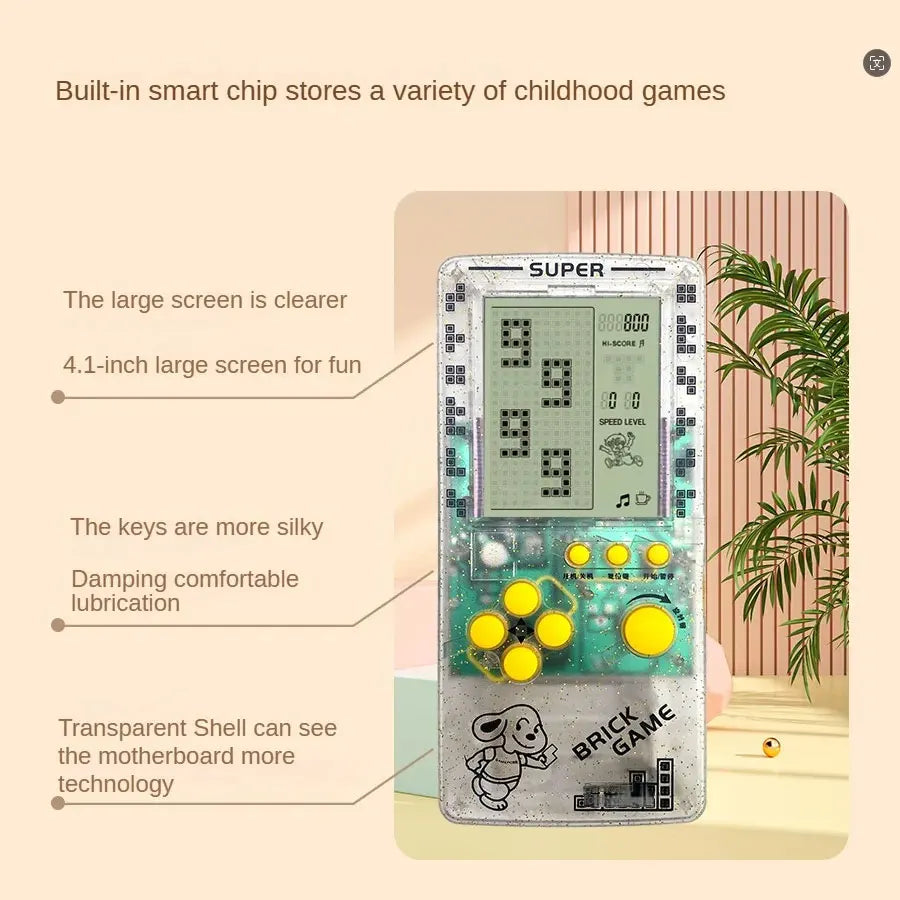 Consola Portátil Retro YTYIN 4.1 Pulgadas | Pantalla Grande | Regalo Niños | Juegos Educativos - Firu Total Sales