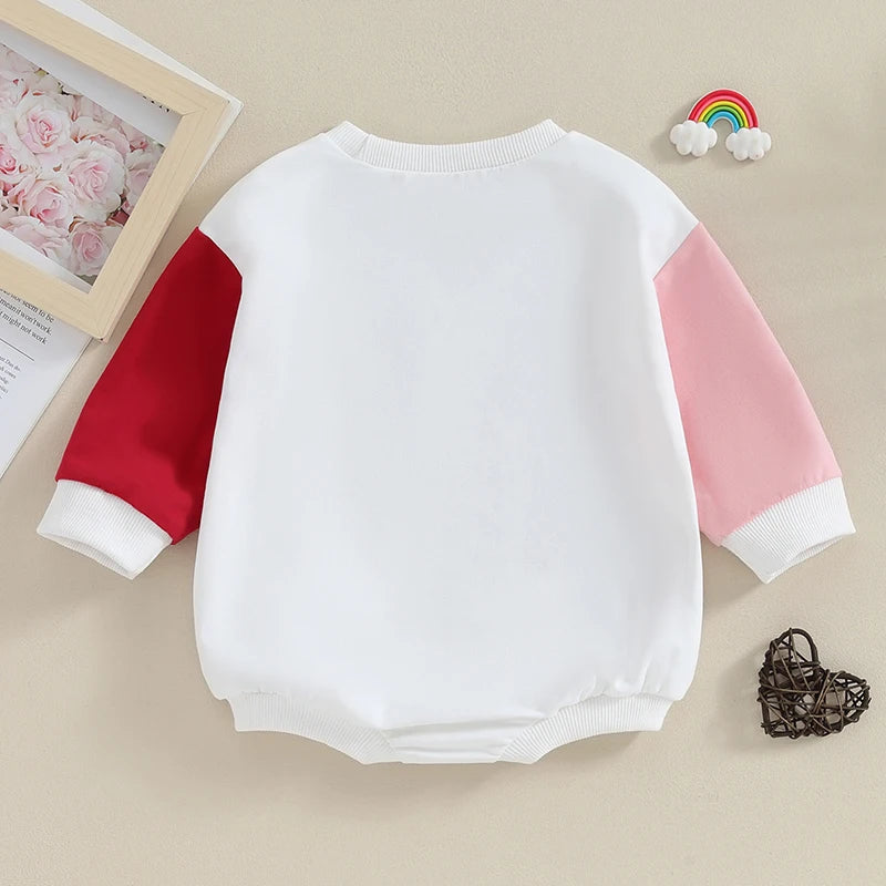 Jumpsuit Bebé Niña - Estampado Corazón Manga Larga - Firu Total Sales