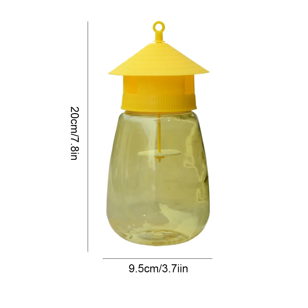 Fruit Fly Trap Killer Fruit Fly Catcher with Hanging Hole Fruit Fly Mosquito Trap for Orchard Insect Trap Pest Control