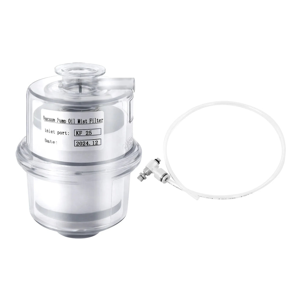 Vacuum Pump Exhaust Oil Mist Filter Oil Spray Arrester/ Fume Separator Exhaust Filter Kf25 Interface