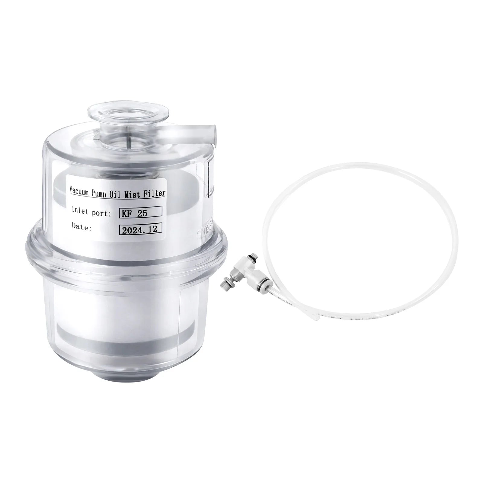 Vacuum Pump Exhaust Oil Mist Filter Oil Spray Arrester/ Fume Separator Exhaust Filter Kf25 Interface