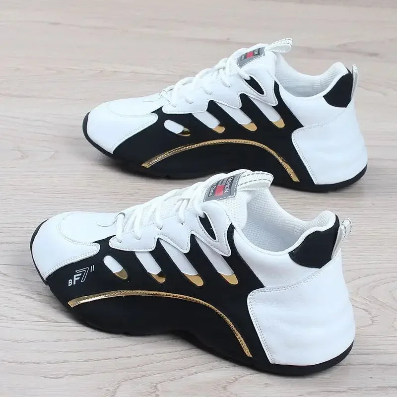 Tenis Cuero Suave | Hombre y Mujer | Casual | Transpirable | Vulcanizado | Ligero | Moda