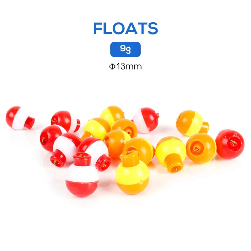 Kit Pesca Completo 263 Piezas | Caja Incluida | Alicates, Anzuelos Jig, Plomos, Giratorios y Snaps - Firu Total Sales
