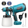 1000ML Cordless Paint Sprayer For Car Home Windows Tool Rechargeable Spray Gun Auto Furniture Steel For Makita 18V Battery