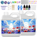 Kit Resina Epoxi 500ML Bajo Olor | Mesas de Río y Joyería | Sin Burbujas ✨