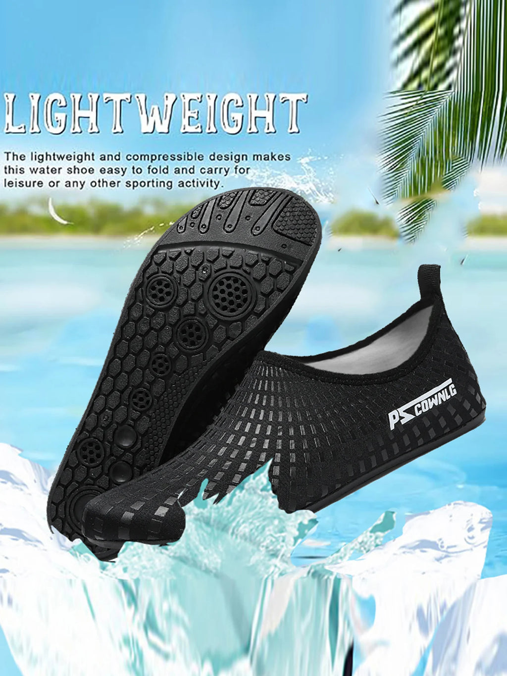 Diving Shoes Women Aqua Shoes Men Beach Swimming Water Sport Socks Barefoot Sneaker Fitness Dance Swim Surfing Snorkeling Shoe