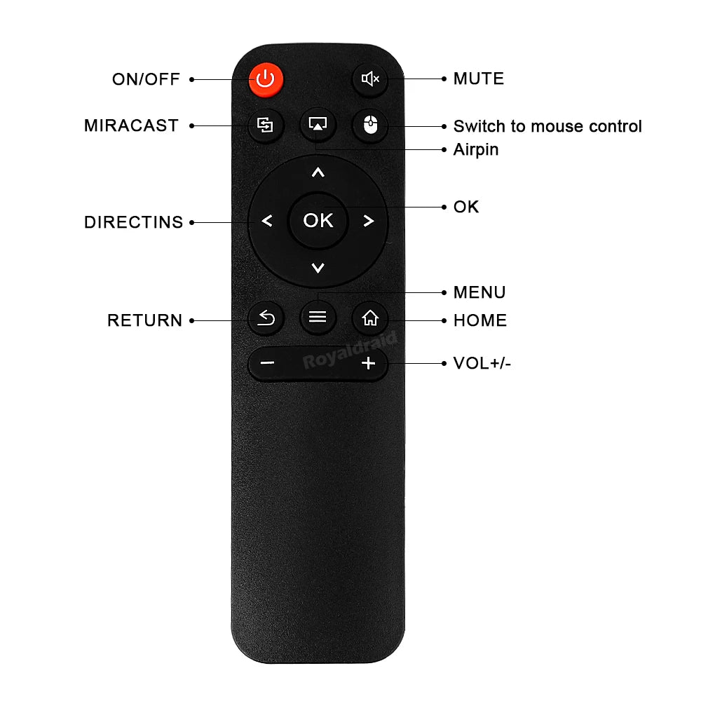 Proyector Gaming P90 Max HeroAngel | 4K 1080P | Android 11 | 19000+ Juegos | 2 Controles Inalámbricos - Firu Total Sales