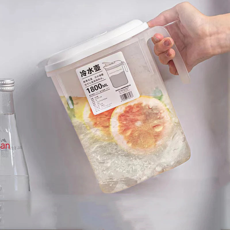 3.5L Beverage Dispenser Cold Juice Water Storage Bucket Outdoor Fridge Liquid Container