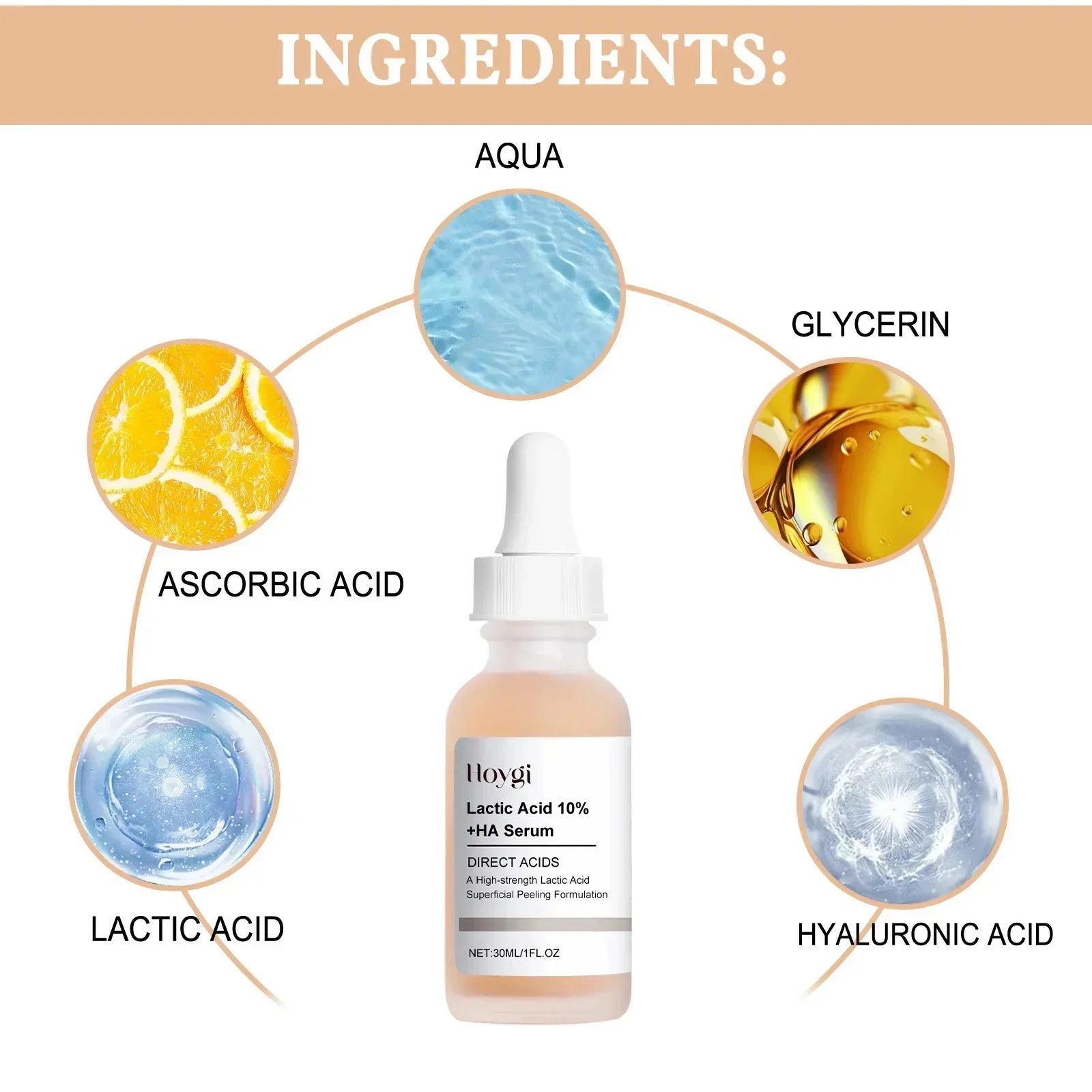 Lactic Acid Pore-Minimizing Serum | Firms & Hydrates Skin | Fast-Acting Essence