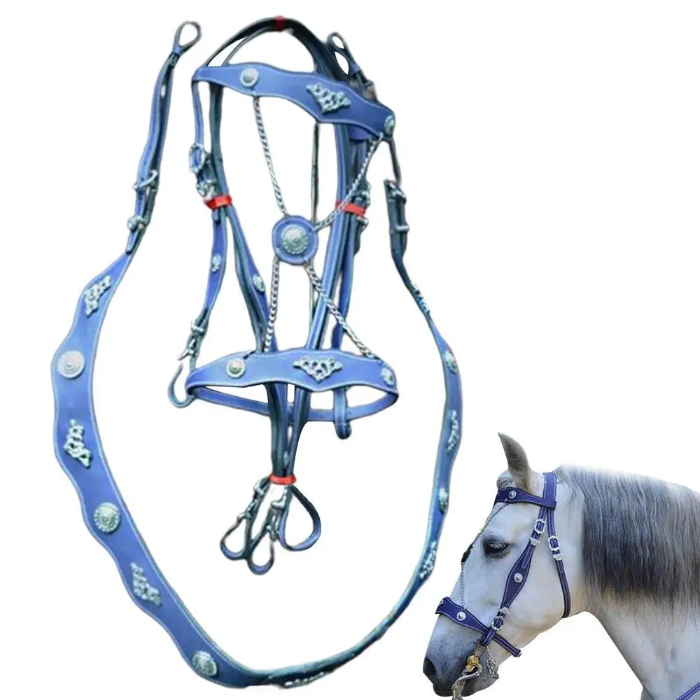 Cuerda de Guía para Caballo PU Ajustable | Hebilla Giratoria | Ecuestre 🐎