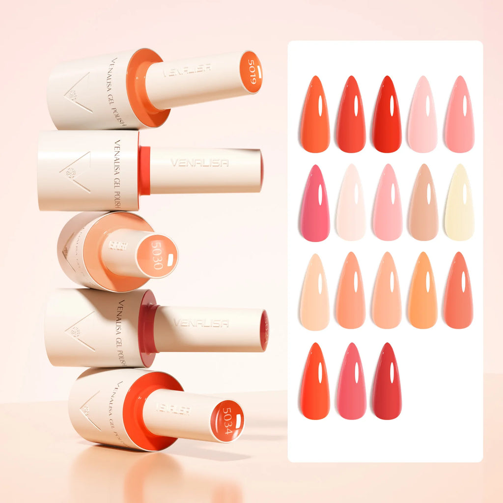 Gel de Construcción Rápida VENALISA 7.5ml | Semitransparente Jelly | Nude Rosa UV/LED 💅 - Firu Total Sales