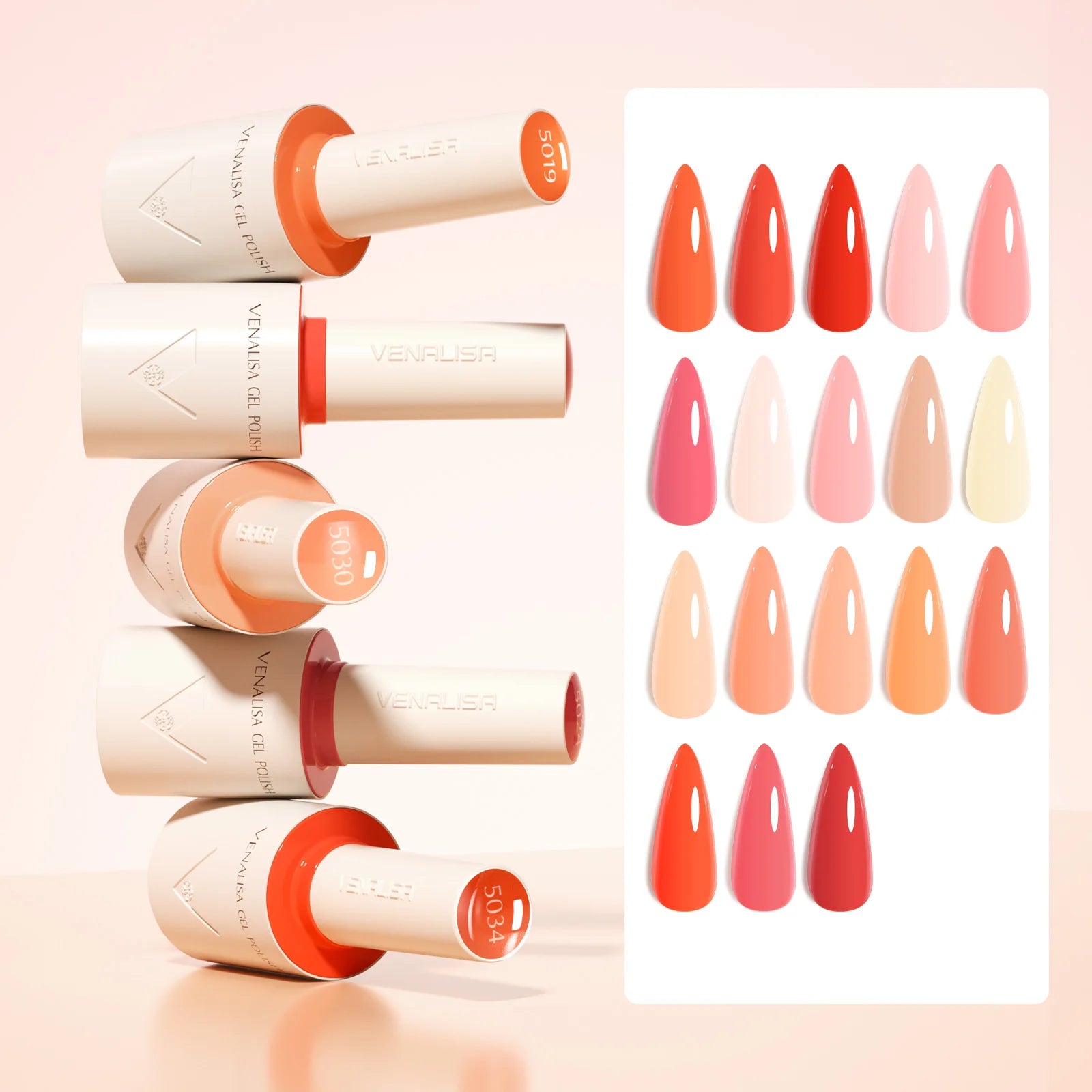Gel de Construcción Rápida VENALISA 7.5ml | Semitransparente Jelly | Nude Rosa UV/LED 💅 - Firu Total Sales