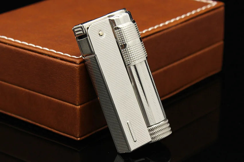 Original IMCO Lighter Old Oil Flint Lighter Windproof Stainless Steel Cigarette Petrol Oil Lighter Inflated Gadgets Man