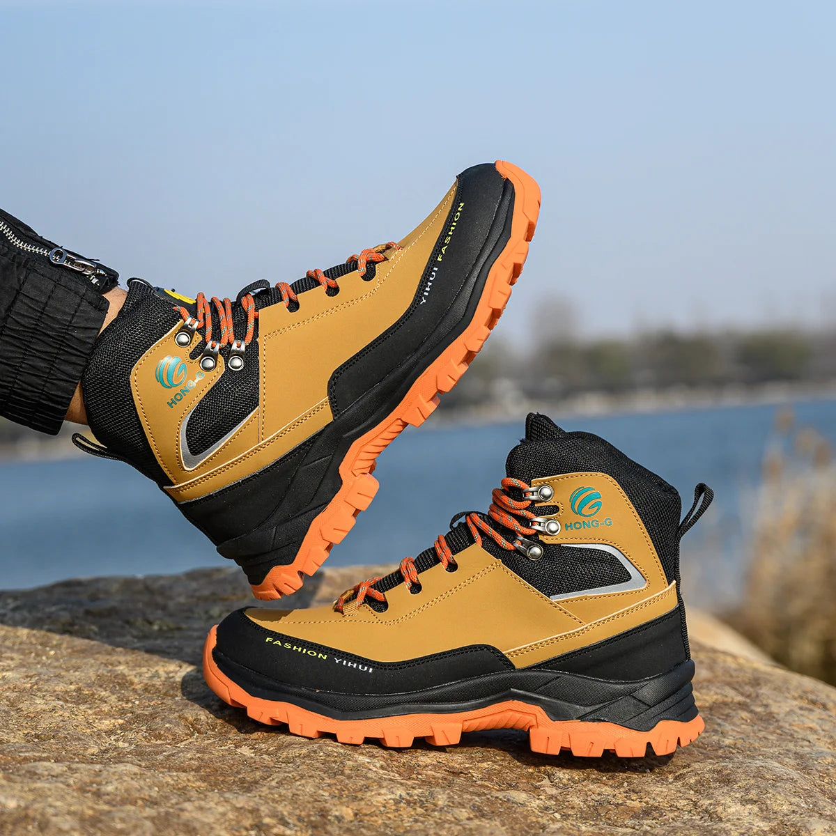 Botas de Trabajo Hombre | Transpirables | Punta de Acero | Antipinchazos | Moda y Protección