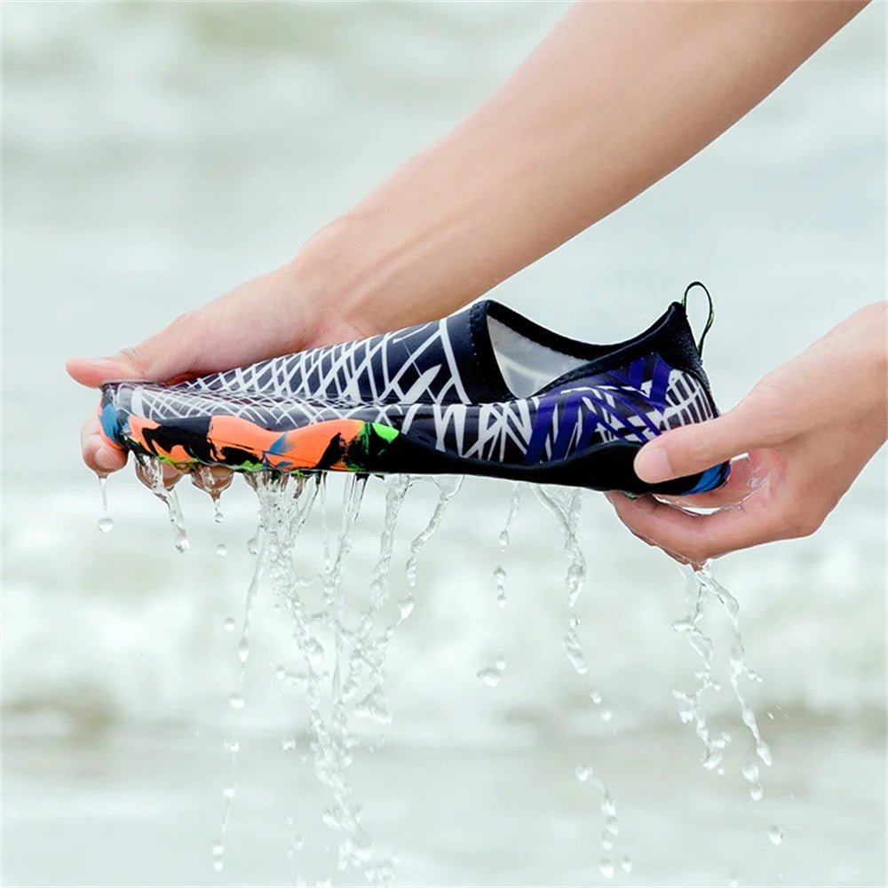 Quick-Drying Summer Water Shoes Unisex Seaside Beach Sock Barefoot Sneakers Men Swimming Upstream Sports Diving Aqua Shoes Women