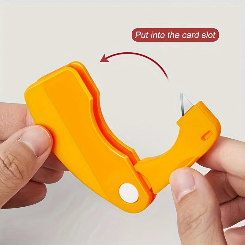 Creative Plastic Fruit Peeler With Folding Handle For Orange Lemon Grapefruit Kitchen Vegetable Cutter Gadget Portable