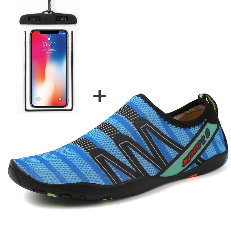 Quick-Drying Summer Water Shoes Unisex Seaside Beach Sock Barefoot Sneakers Men Swimming Upstream Sports Diving Aqua Shoes Women