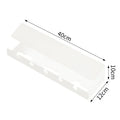 Under Desk Cable Management Cable Tray Under Desk With Clamp Power Strip Cord Holder No Drilling Sturdy Spacious supplies