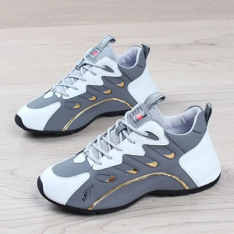 Tenis Cuero Suave | Hombre y Mujer | Casual | Transpirable | Vulcanizado | Ligero | Moda