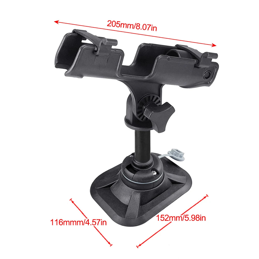 Kayak Fishing Rod Holder Fishing Rod Holder Bracket Removable Fishing Rod Holder Rack Portable Fishing Tackle Accessories