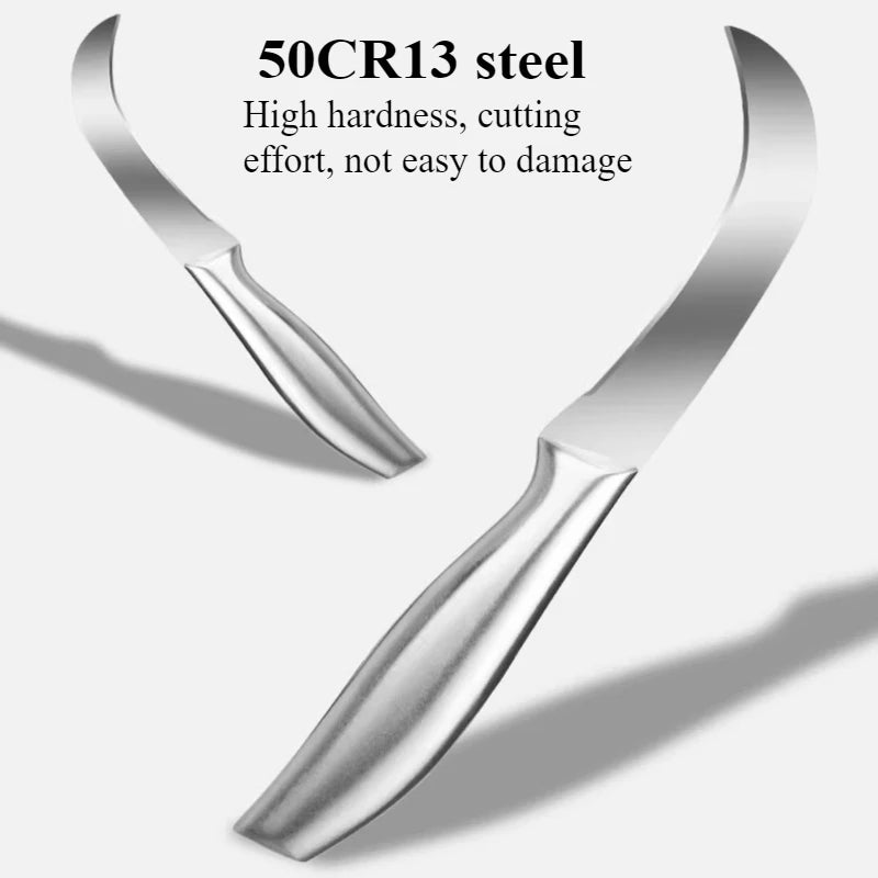 Fruit Knife Household Sharp Multi-function Scimitar Stainless Steel Special Knife for Cutting Pineapple Fruit Peeler Boning Knif