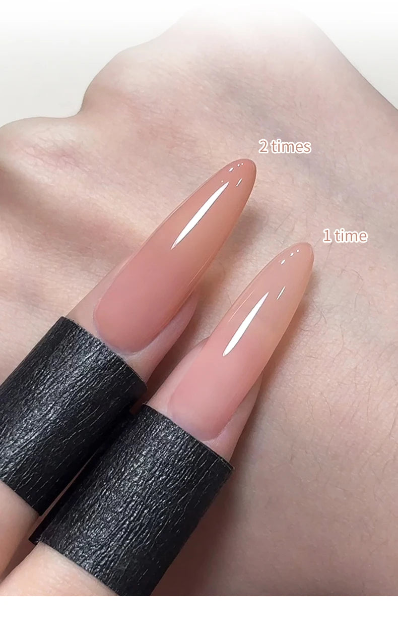 Esmalte Jelly Ice Nude Peelable UV/LED 15ml | Sin Formaldehído | Salón y DIY 💅 - Firu Total Sales