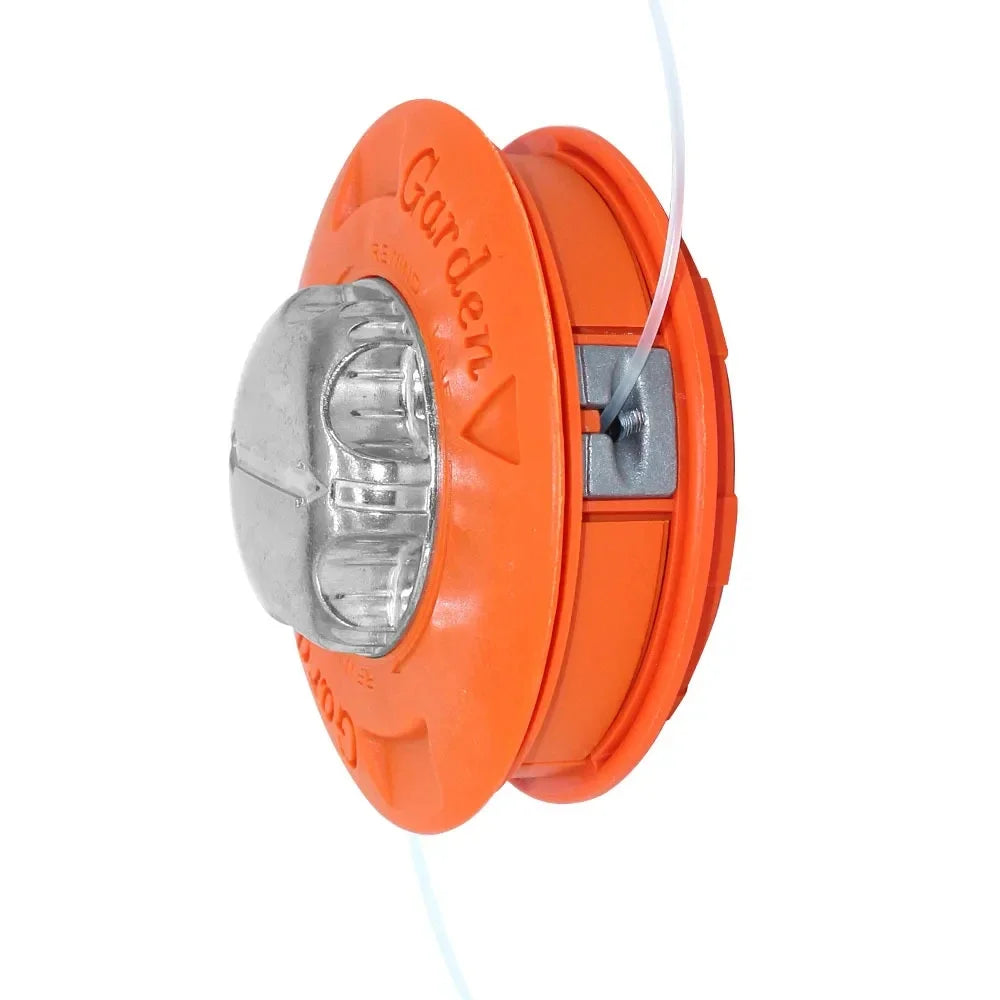 Universal M10 Aluminum Nylon Trimmer Head 2 Line Grass Cutter Bump Spool for Brush Mower Garden Strimmer