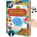 English Sound Book The World Around You First Sight Word Educational Learning Talking E-Book Montessori Interactive Toy Children
