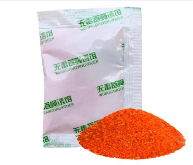 Cebo para Moscas No Tóxico Harina de Hueso | Sin Pesticidas | Control de Plagas | 5/10 Packs - Firu Total Sales