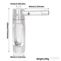 New Metal Popular Bottle Water Pipe Portable Mini Hookah Shisha Tobacco Smoking Pipes Gift of Health Metal Tube Filter