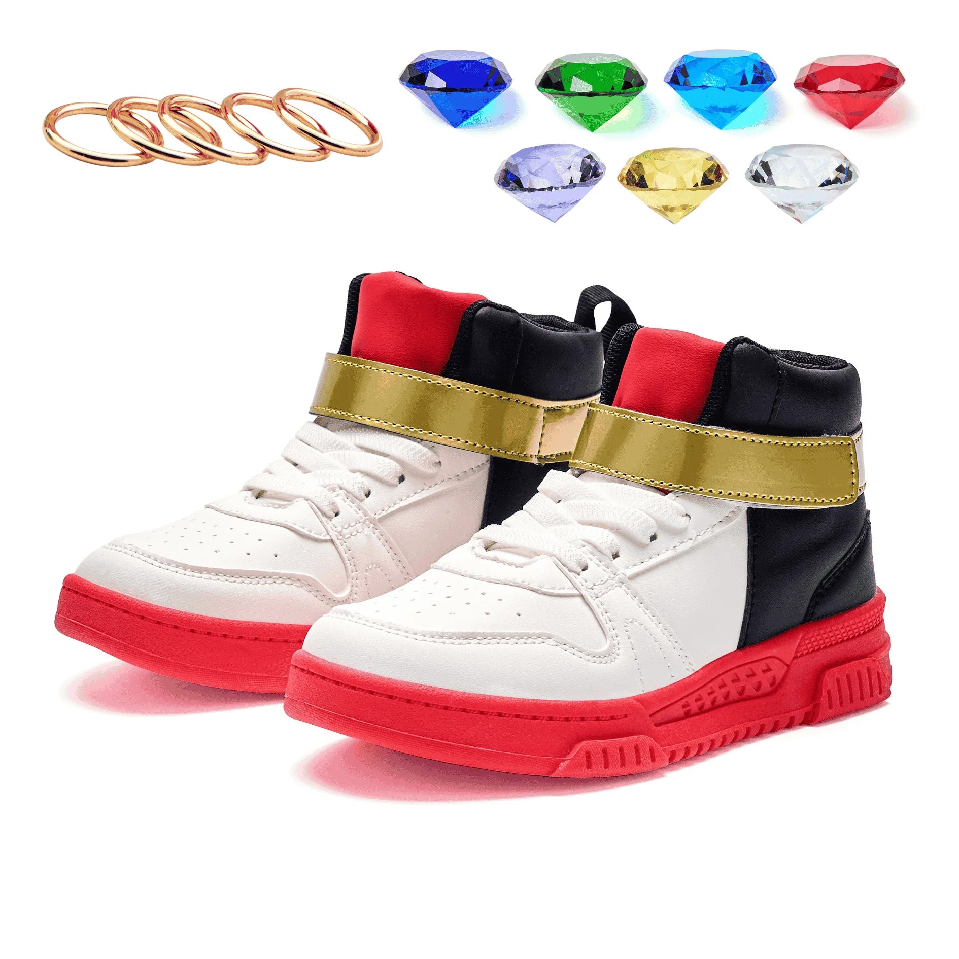 Tenis Shadow Sonic Niños | Zapatillas Rojas | Deportivas | Casual | Ligeras