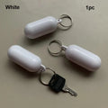 New Plastic Boat Kayak Floating Keyring 7 Colors Replacement Marine Sailing Boat Float Keychain Boat Accessory Floating Keychain