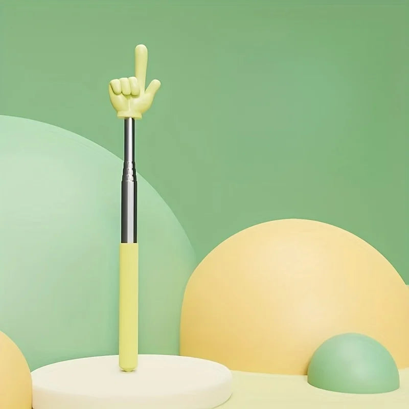 Telescopic reading stick, teaching finger reading stick, a variety of colors to choose from, reading finger
