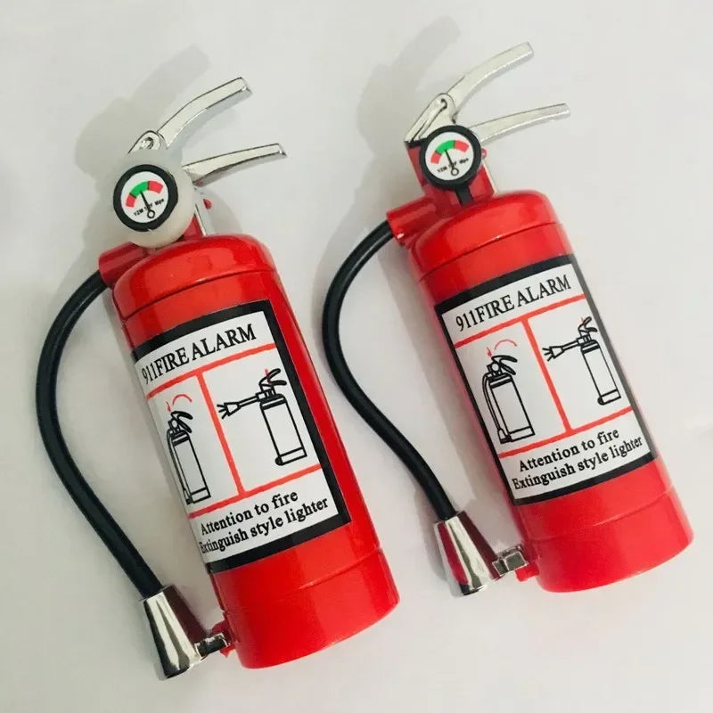 New Torch Lighter Metal Flash Light Free Fire Butane Gas Pipe Lighter Unusual Inflated Cigar Cigarette Lighter