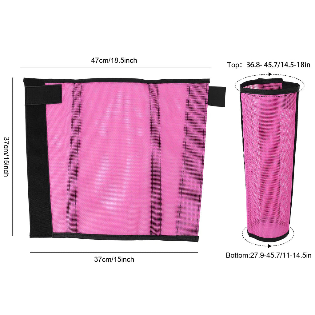 4pcs Botas Antimoscas para Patas de Caballo | Malla Transpirable | Protección 🐎