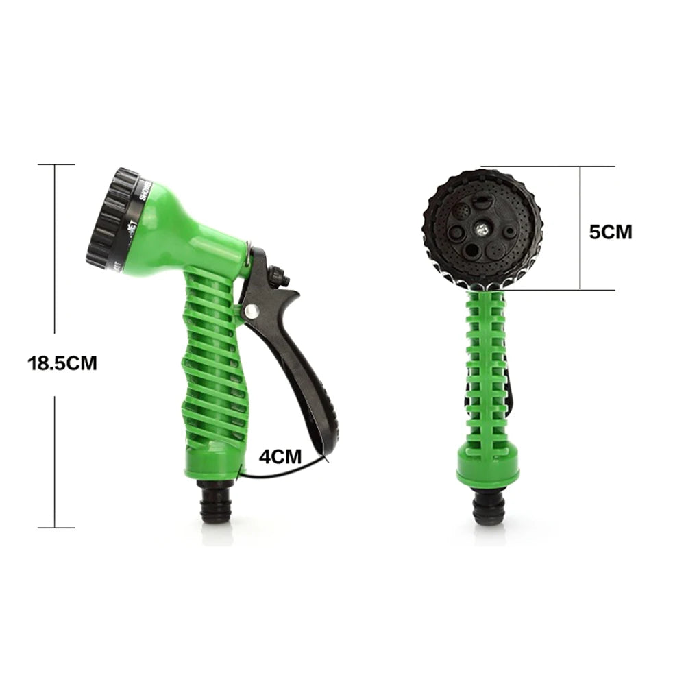Water Gun 7 Adjustable Modes Garden Sprinkler Hose Nozzle Multifunctional Irrigation Nozzle Water Sprayer for Car Washing