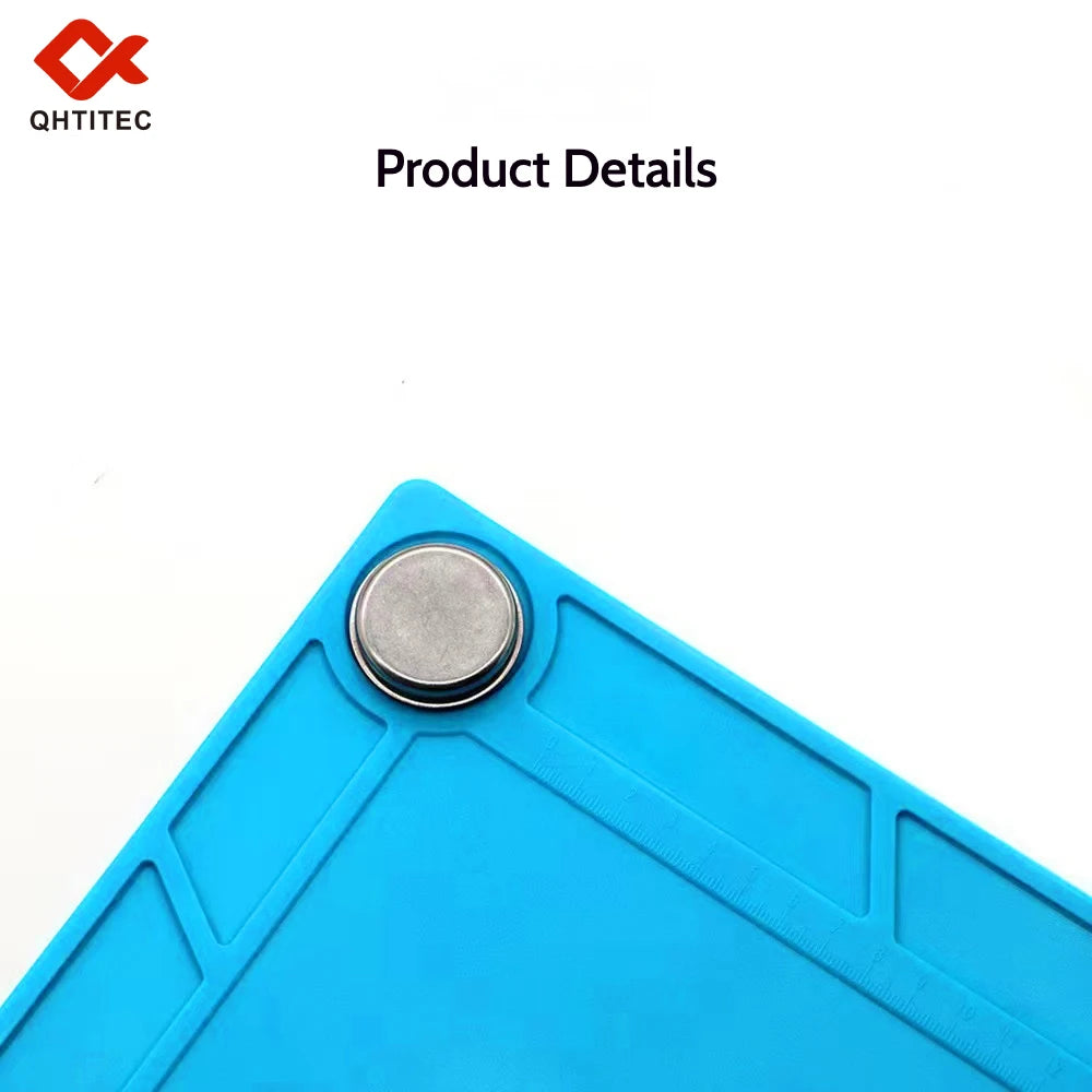 Anti-static ESD Soldering Silicone Mat Heat-Resistant Work Pad For Hot Air Gun Soldering Station Repair Desoldering Platform